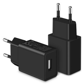 MatauMahi MatauMahi 5V1A USB Ladeger?t (Schwarz, 2er-Pack), 5W Netzteil, Stecker, Adapter f1r Handys, Tablets, Powerbanks, Bluetooth-Kopfh?rer, Smartbands und Andere Ger?te Mit USB-Schnittstelle