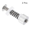 sourcing map CPU Water Cooling Head Screw Iron Fixing Screws