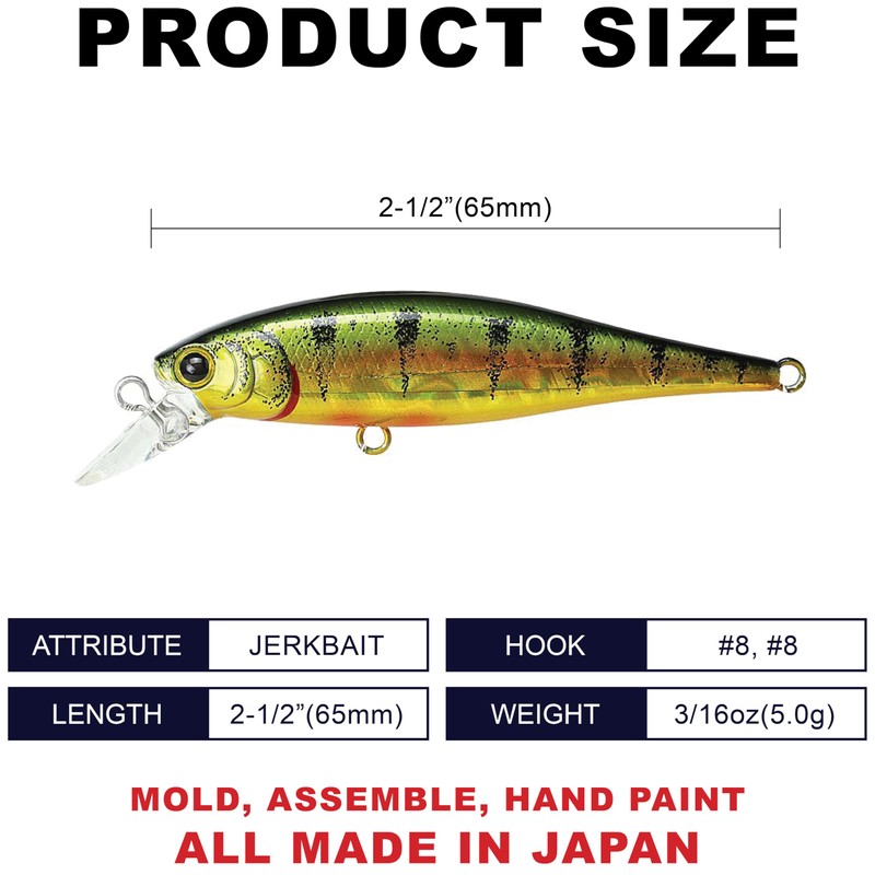 LUCKY CRAFT Pointer SP 65 mm Wobbler Lure Artificial Bait