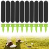 FunnAura 10 PCS Lead Tape Golf With 10 Tees Plastic,