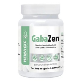 Hemagic GabaZen Inositol Cápsulas Vitaminas Multivitamínicos 100 U