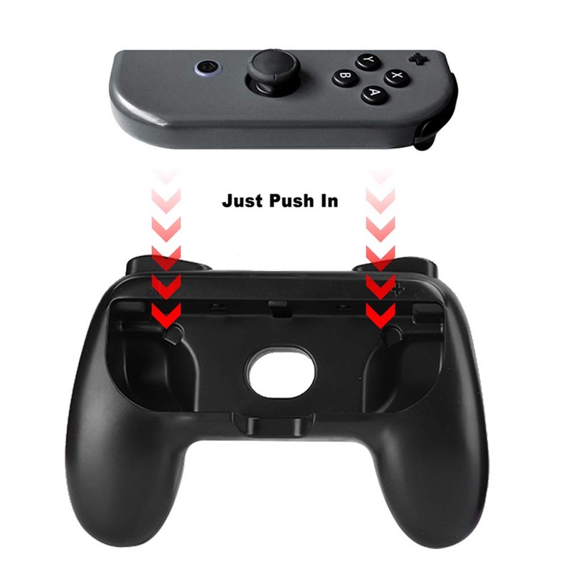 Gaming Grip Case for Switch JoyCon,Ergonomic Games Handle Grips Case