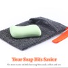 Wanmu 4 Pcs Exfoliating Soap Bags, Deep Exfoliatio Foaming Soap