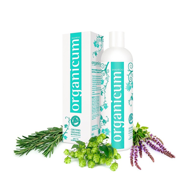 organicum - Shampoo (350 ml) vegan, with hydrosol for hair/scalp
