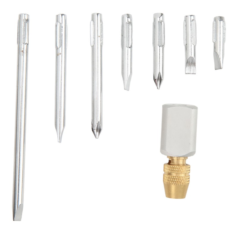 10 Pcs Carburetor Adjustment Wrench Tool 90 Degree Bevel Screwdriver