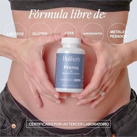 Holiherb - Prema by Dra. Cynthia Dickter | Multivitamínico para Mujeres que incluye vitaminas del complejo B, L-metilfolato y vítaminas y minerales es