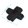 2pair (4pcs) of 1-3/4'' Hidden Hinges Stainless Steel Invisible Door