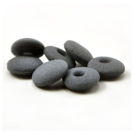 Simoutal Earbud Covers 12 Pairs Replacement Foam Earphone Covers with Separate Packaging for in Ear Earbuds (Grey)