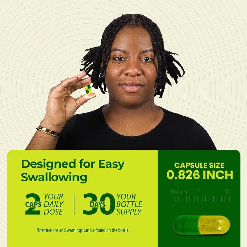 Rooted Strength Hair Growth Vitamins – Hair Vitamins for Black