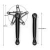 Bolany Folding Bicycle Square Hole Crank 130BCD Sprocket Single Disc