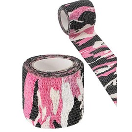 Outdoor Saxx Camouflage Tape Fabric Tape 4.5m Pink Camouflage