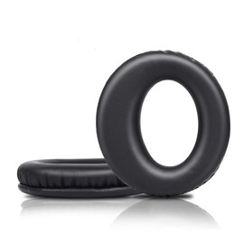 Replacement Ear Pads Compatible with Sony MDR RF985RK RF985R RF970RK RF970R RF960RK RF960R RF925RK RF925R RF Series Headphones Soft Protein Leather Memory Foam Repair Accessory Ear Pads (Black)