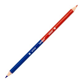 Campus Two Tone Pencil Blue and Red 3mm High Resistance Hexagonal Pencil 2 Colors Red and Blue for School Teacher Artist Carpenter (3mm Lead 1pc)