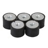 CNBTR DE M6 FemaleThread Rubber Mounts Isolators Anti Vibration Damping