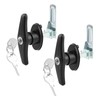 Truck Cap Camper Shell T-Handle Lock Latch Replacement Kit -