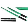 Tactical Master 2 PCS Full Tang Ninja Machete Zombie Tactical