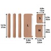 2PC Faux Leather Appliance Handle Covers for Kitchen Use –