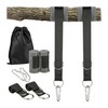 Relaxdays Hammock Hanger, 7-Piece Set, 2 Straps, 2 x Tree