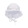 Sterntaler Unisex Children's Linen Children's Hat, White, 41 EU