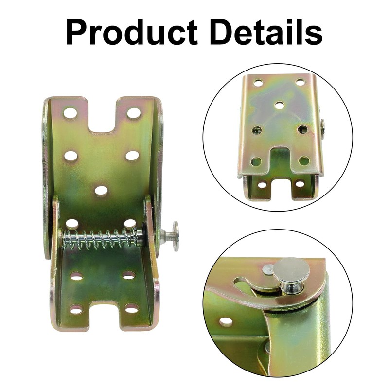 BokWin 90 Degree Hinges, Gold, 2pcs