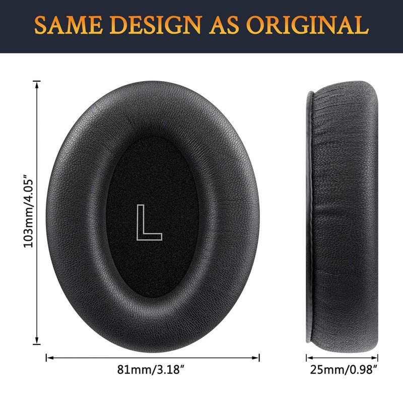 SOULWIT Lambskin Replacement Ear Pads for Bose A30 Aviation Headset,