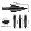 4PCS Firewood Log Splitter, Firewood Drill Bit Wood Splitter 32mm,