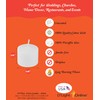 D'light Online Long 10 Hour Burn Time Unscented Votive Candles