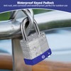HOX Locks 6-Pack Keyed-Alike Padlocks w/ 1.2” Shackle, 1-9/16” Wide
