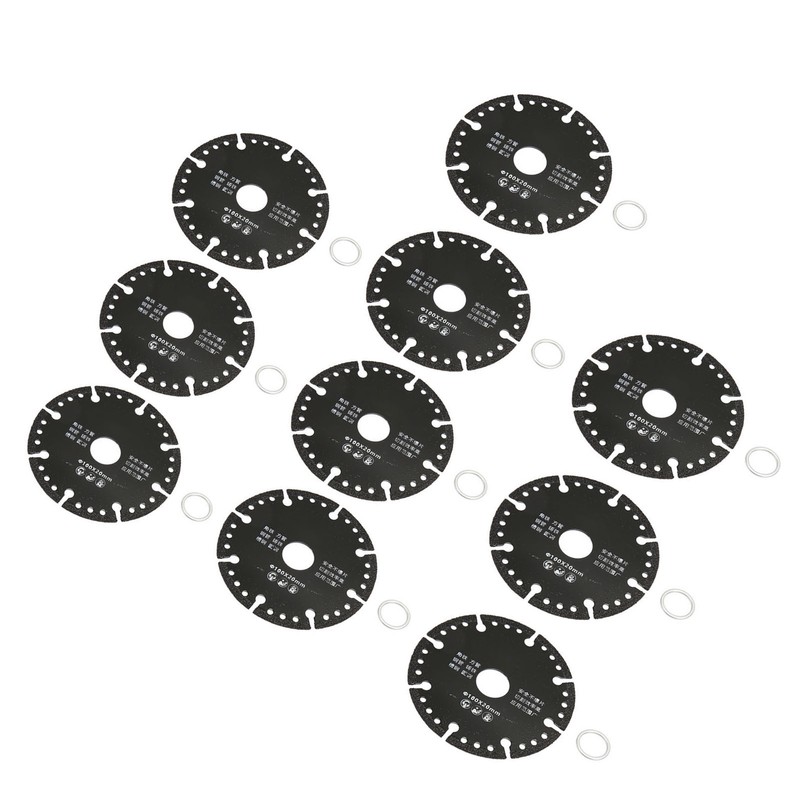 10pcs Angle Grinder Saw Blade Flat Emery Multifunctional Cutting Saw