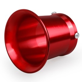 Tongze Tongze 55mm Velocity Stack: Red Decorative Motorcycle Carburetor Air Intake Filter Cup Compatible with PWK32 PWK34 Carb, Fits for Mini Bike/Dirt Bike/ATV-Long