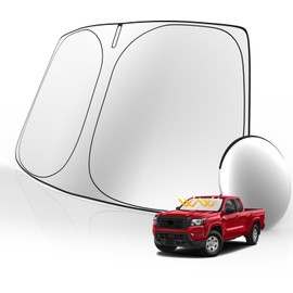 Tombyda Windshield Sunshade for Subaru Outback 2010-2014 Front Window Sun Shade Custom Sunscreen Double Layers Design
