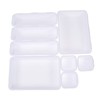Healeved 8pcs Compartmentalized Storage Boxes for Home Organization Versatile Drawer