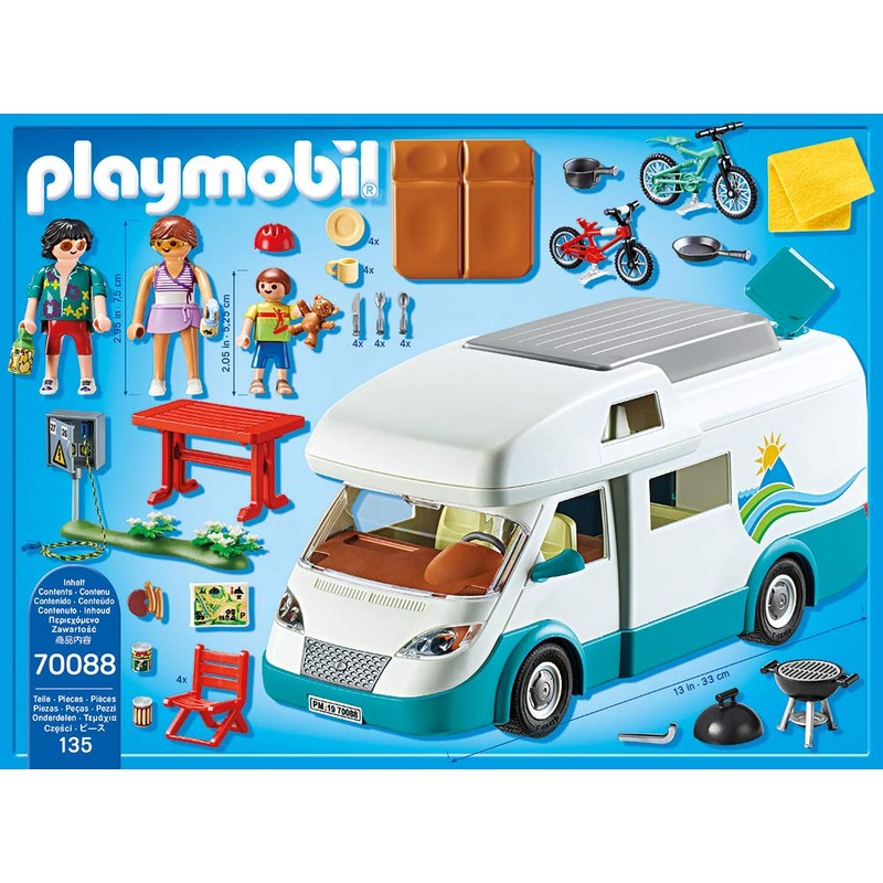 Playmobil Family Camper Vehicle Playset
