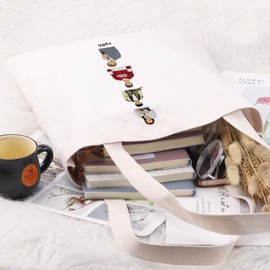 Pyoul Ferris Bueller Movie Inspired Gift Bueller's Day 1986 Movie Character Tote Bag Movie Fan Gift Handbag, Buellers Day T