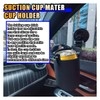 Recessed Folding Cup Drink Holder, Car Console Cup Holder with