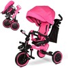KRIDDO 8-in-1 Foldable Tricycle Stroller for Toddlers 18 Months to