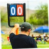 Mipcase Match Scoreboard Flip Scoreboard for Basketball and Sports Durable