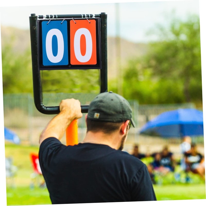 Mipcase Match Scoreboard Flip Scoreboard for Basketball and Sports Durable