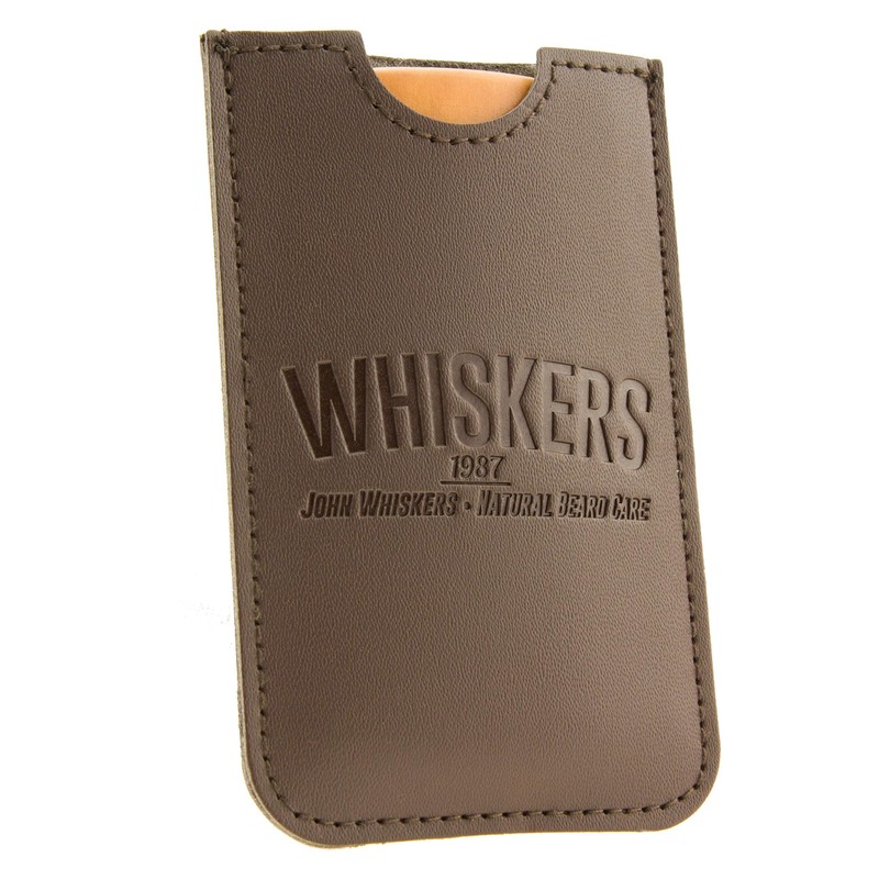 John Whiskers Beard Comb & Travel Case - Anti-Static Duo