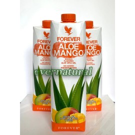 Forever Living Products 3 FOREVER LIVING NEW ALOE VERA GEL/DRINK STABILIZED (1 L each)  Assortiment - Aloe Mango
