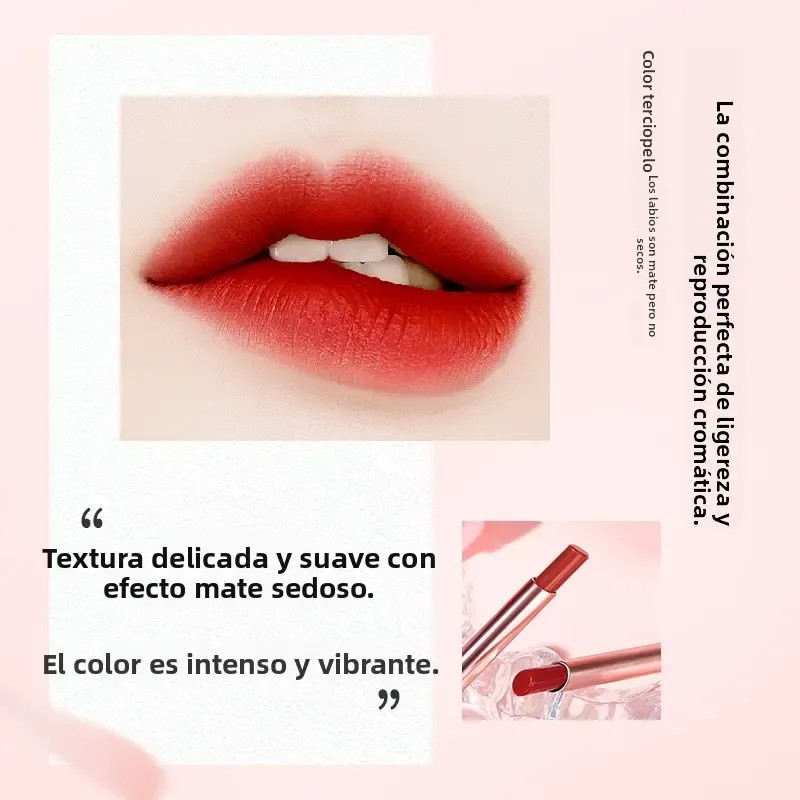 Set De 4 Pintalabios Mate Soft Mist Velvet Brightening, Face
