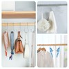 Myfolrena Handbag Hangers Bag Hooks Closet 12 Pack Handbag Hanger