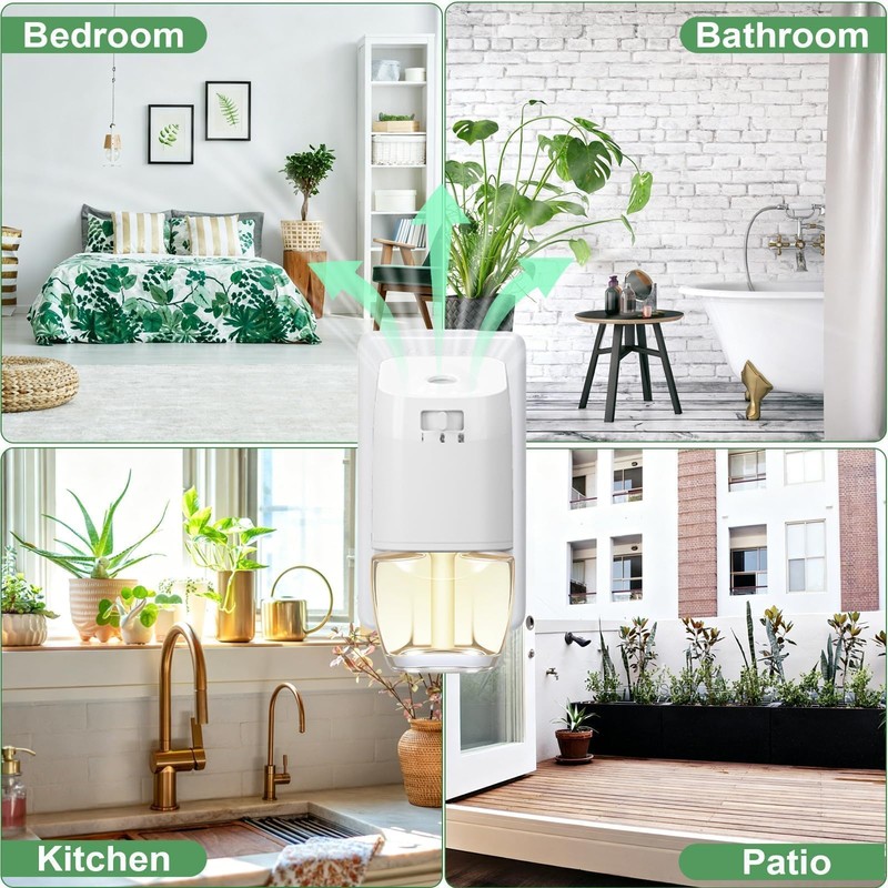 Citronella Plug In Air Freshener Refills, for Bedroom, Bathroom, 12