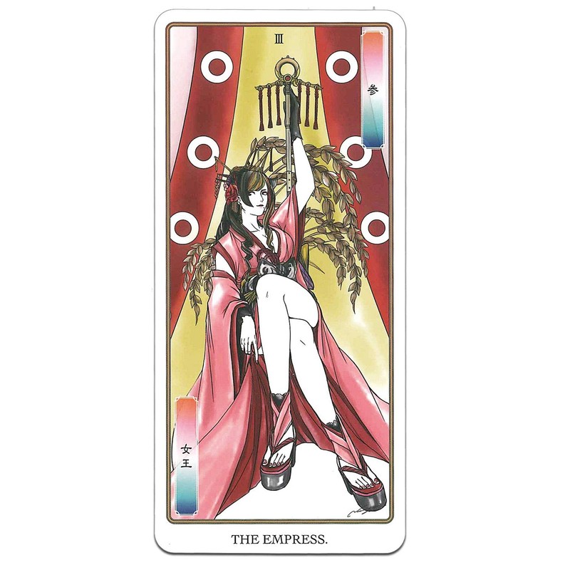 Tarot Cards Divination Japanese Mythology Tarot Land (Drawn by Yamamo