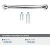 khtumeware 10 Pack 5 Inch(128mm) Polished Chrome Cabinet Pulls Heavy