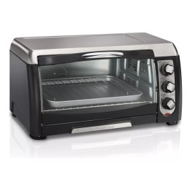 Proctor Silex Horno Tostador Ps 6 Rebanadas Negro Con Acero 31330d - H1330