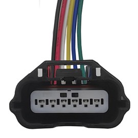 HAKAWAFLY Accelerator Pedal Position Sensor Connector Wiring Harnesses Auto Part Plastic Socket Pack of One 13576408