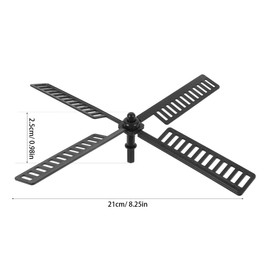 MAGICLULU Garden Windmill Accessories Plastic Windmill Replacement Parts for Outdoor