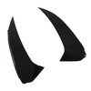 Pair of Rear Bumper Air Vent Spoiler Splitter Glossy Black