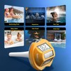 Pool Thermometer Solar Digital Floating, High Precision Large Screen Without